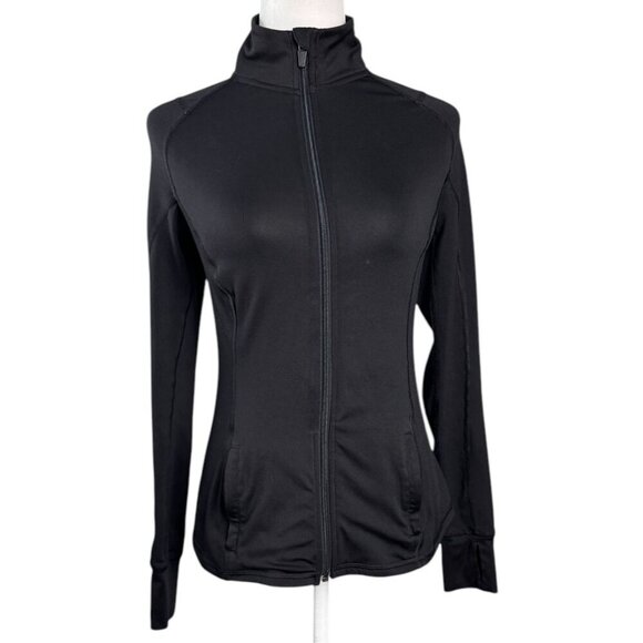 Active by Old Navy GoDRY Running Top Long Sleeve Full Zip Front Women's SZ XS - Picture 2 of 8